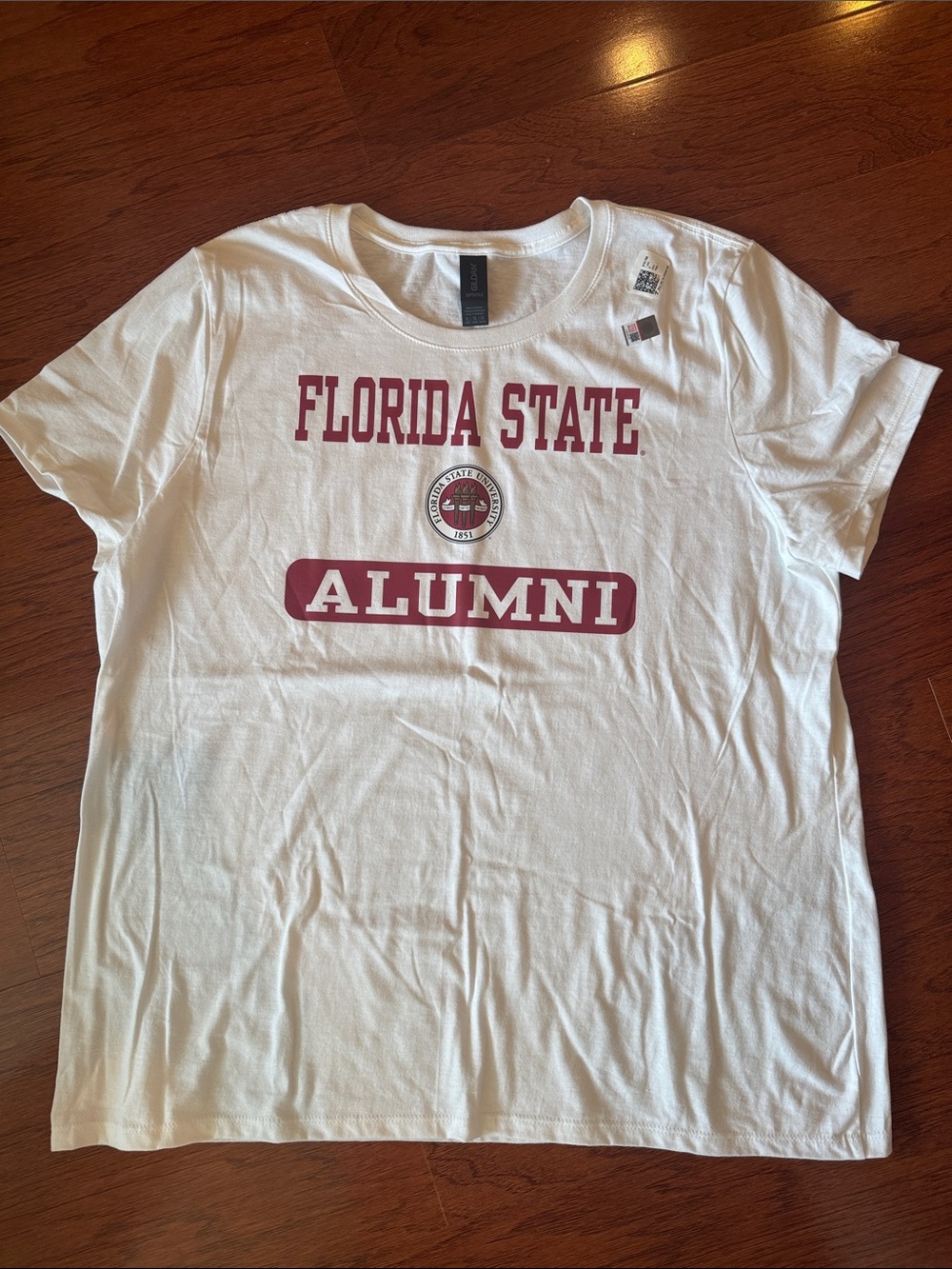 Florida State Alumni White Tee NWT